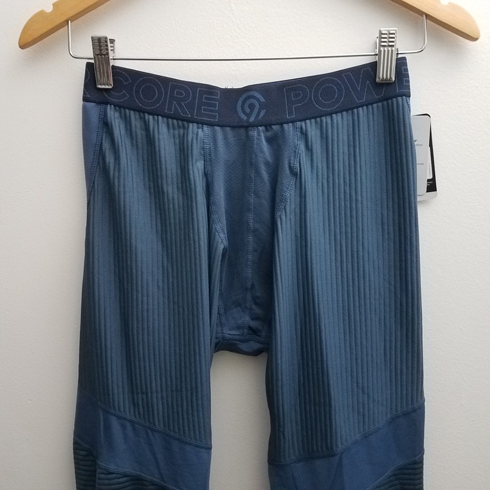 C9 Champion Power Core Workout Gym Tights Blue Med - Picture 2 of 8